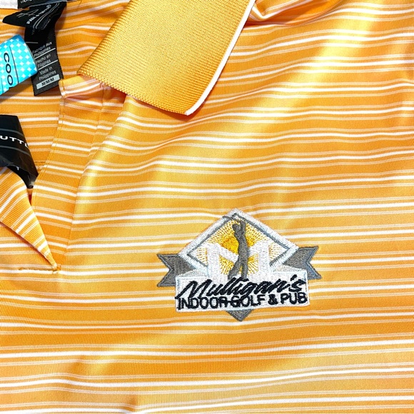 NWT: Page and Tuttle golf shirt, orange medium - Picture 5 of 12